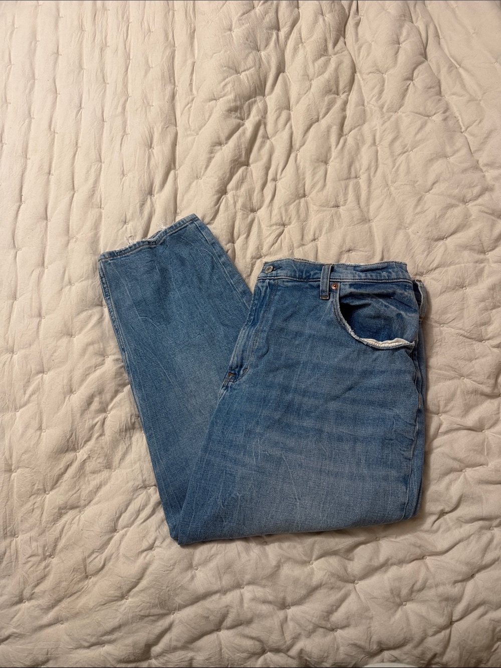 Abercrombie jeans.